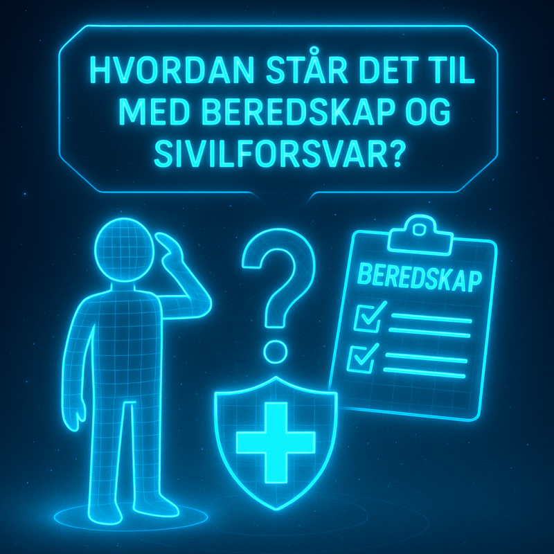Klubbmøtet 27. Mai 2025 - Tema: «Hvordan står det til med beredskap og sivilforsvar?».