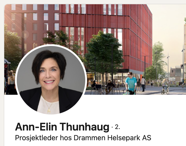 Klubbmøte Tirsdag 19. August 2025: Ann-Elin Thunhaug om Drammen Helsepark